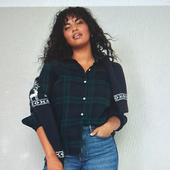 Old Navy Tops - Old Navy Plaid Flannel Shirt for Women